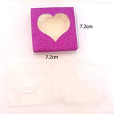 False Eyelashes Packaging Box - 50 pcs Empty False Eyelash Care Storage Case Box - 3D Eyelashes Box - Container Strip Case Lash Trays Makeup Tool