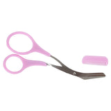 Home-X Eyebrow Trimming Scissor with Attachable Grooming Comb