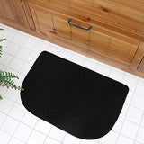 27X18 Inch Anti Fatigue Kitchen Rug Mats are Made of 100% Polypropylene Half Round