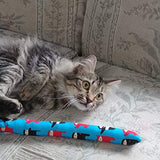 2 Catnip Kicker Cat Toys - Boy Prints