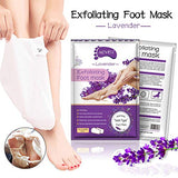 Foot Peel Mask 5 Pack, Soft Foot Exfoliating Peeling Scrub Mask