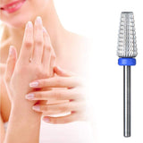 SpeTool Medium Grit 5 in 1 Rotary Bit 3/32" Shank Nail Dril for Left and Right Handed Acrylic or Hard Gel Remover