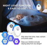 Bocianelli Ultrasonic Pest Repeller 6 Pack, 2020 Pest Repellent, Pest Control Set