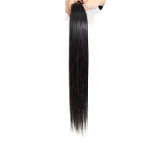 Remy Human Hair 1 Bundle 28 Inch Long Straight 12A Virgin Remy Virgin Straight Human Hair Bundles 100% Unprocessed Remy Hair Bundles
