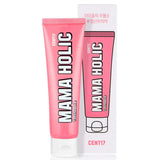 Cent17 Mamaholic Premium Natural Toothpaste - with Organic Xylitol, Mild Spearmint Flavor, Fluoride Free, SLS Free, Sulfate Free, Gluten Free, for Pregnant, Adult, Pink Tooth Paste, Kids Mint (4.2oz)