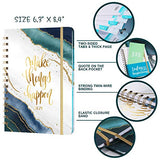 2021 Planner - Weekly & Monthly Planner with Tabs, 6.3" x 8.4", Jan. - Dec. 2021