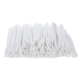 Tvoip 100Pcs 19" Disposable Cap Hair Net Cap Hair Hat Anti Dust Net Bouffant Cap Non-Woven Head Cover Hat Elastic Cleaning Hair Protect Hat Cap (White)