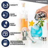 Cresimo 24 Ounce Cocktail Shaker Bar Set with Accessories - Martini Kit