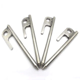 Fly Array 4.7 Inch Aluminum Outdoors Tent Stakes Pegs