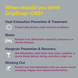 DripDrop ORS Electrolyte Hydration Powder Sticks Variety Pack