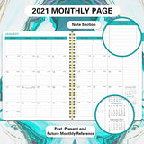 2021 Planner - Weekly & Monthly Planner with Tabs, 8" x 10", Jan. - Dec. 2021