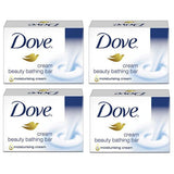 Dove Cream Beauty Bathing Bar 50g (Pack of 4)