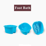 Large Foot Bath Spa Bucket Thick Sturdy Plastic Foot Bath Basin for Soaking Foot, Pedicure,Spa and Foot Massage