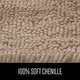 Gorilla Grip Original Luxury Chenille Bathroom Rug Mat, 17x24, Extra Soft and Absorbent