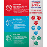 20 Mule Team All Natural Borax Detergent Booster & Multi-Purpose Household Cleaner