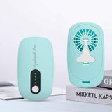 MISMXC USB Fan Air Conditioning Blower for Eyelash Extension (Blue)