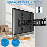 Everstone Full Motion TV Wall Mount with Height Adjustment for Most 32-65 inch LED