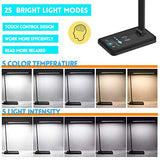 LED Desk Lamp with Wireless Charger, USB Charging Port, Desk Lighting