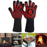 Homemaxs BBQ Gloves,Oven Gloves1472℉ Extreme Heat Resistant, Food Grade Kitchen