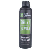 Duke Cannon Supply Co. Men's Powder Spray Set: Dry Ice Powder Spray, 7oz + Grunt Foot & Boot Powder Spray, 7oz