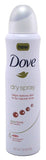 Dove Deodorant 3.8 Ounce Dry Spray Cleartone Anti-Perspirant (113ml) (3 Pack)