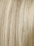 12" Simply Wavy Clip on Pony Color R14/88H GOLDEN WHEAT - Hairdo Hairpieces Heat Friendly Synthetic Claw Clip Flat Iron Curl Blow Dry