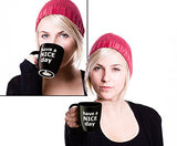 Decodyne Have a Nice Day Funny Coffee Mug, Funny Cup with Middle Finger