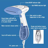 Conair Extreme Steam Hand Held Fabric Steamer Dual Heat, White/Blue