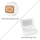 Luxury Premium Shaving Kit for Men Gift Set with Razor, ACRIMAX 8in1 Travel Shaving Set, Badger Hair Brush, Shave Soap, Alum Block, Shaving Stand, Soap Bowl and Canvas Dopp Kit