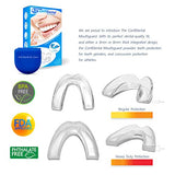 The ConfiDental - Pack of 5 Moldable Mouth Guard for Teeth Grinding Clenching