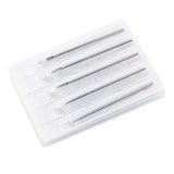 Combofix 100Pcs Ear Nose Piercing Needles 316L Stainless Steel Mixed Sizes 12G,14G,16G,18G and 20G Body Piercing Needles Supply Tattoo Machine Tool Supply Body Piercing Tool(100Pcs)