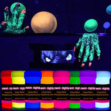 Premium Glow in the Dark Acrylic Paint Set by neon nights