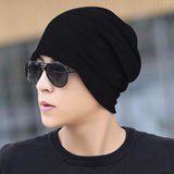 Satin Lined Sleep Cap Hair Sleeping Cap Hat Beanies Night Women Sleeping Cotton Cap