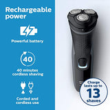 Norelco Shaver 2300, Rechargeable Electric Shaver with Pop-Up Trimmer, S1211/81