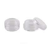 25/50/100 Pcs 5 Gram Size Clear Plastic Empty Cosmetic Containers Pot Jars Eyshadow Container Lot (50pcs)