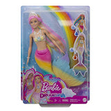 Barbie Dreamtopia Rainbow Magic Mermaid Doll with Rainbow Hair and Water