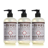 Mrs. Meyer's Clean Day Liquid Hand Soap, Cruelty Free and Biodegradable Formula