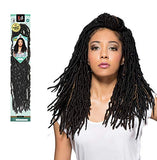 (6-PACK) Bobbi Boss Synthetic Hair Crochet Braids African Roots Braid Collection Nu Locs 24" (2)