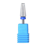 SpeTool Medium Grit 5 in 1 Rotary Bit 3/32" Shank Nail Dril for Left and Right Handed Acrylic or Hard Gel Remover