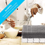 Zeppoli Kitchen Towels, 12 Pack - 100% Soft Cotton - 15 x 25 Inches - Dobby Weave