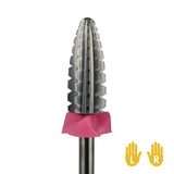 C & I Typhoon Bit, 2 Way, Fast Remove Acrylics or Gels, Both for Left Handed & Right Handed, Carbide Nail Drill Bit Electric Manicure Drill & Accessory (3XC)