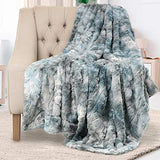 Everlasting Comfort Luxury Faux Fur Throw Blanket - Ultra Soft and Fluffy