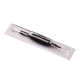 50PCS Disposable Round Liner 5RL Tattoo Needles and Tubes Combo 19mm Grip Tips