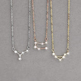 Gift for Her Zodiac Jewelry Celestial Jewelry Constellation Star Necklace