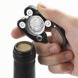 2 Pack Magnetic Design Wine Foil Cutter, Wine Bottle Opener Accessory, Gift