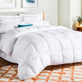 Linenspa All-Season White Down Alternative Quilted Comforter - Corner Duvet Tabs