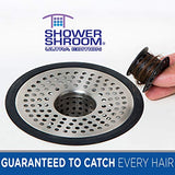 ShowerShroom SHSULT755 Ultra Revolutionary Shower Hair Catcher Drain Protector