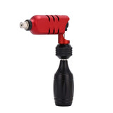 Rattlesnake Tattoo Rotary Machine Aluminum Frame Cartridge Rotary Tattoo Machine with Adjustable Cartridge Grip and RCA Clip Cord (red)