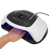 Uv Lamp Led Nail Dryer Lamp 96W Gel Polish Dryer Quick-Drying Nail Art Machine Nail Polish Dryer Semi-Permanent Nail Reconstruction(02)