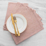 Home Brilliant Placemats Set of 4 Heat Resistant Dining Table Place Mats for Kitchen Table